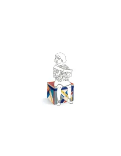 Little Big Room by Djeco Coffre à jouets siège fusée - Djeco Discount