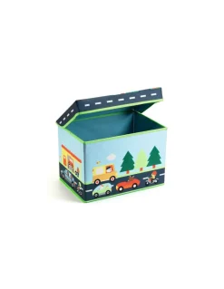 Little Big Room by Djeco Coffre de rangement Circuit - Djeco Best
