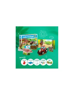 Mako creations Coffret 5 moules Bienvenue à la ferme - Mako moulages