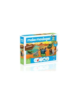 Mako creations Coffret 6 moules destination savane - Mako moulages New