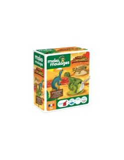 Mako creations Coffret 3 moules le monde des dinosaures - Mako moulages Outlet