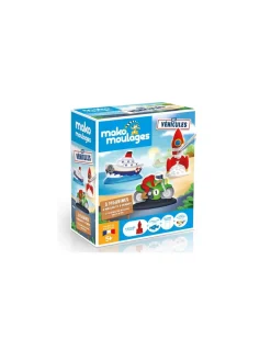 Mako creations Coffret 3 moules mes véhicules - Mako moulages Discount