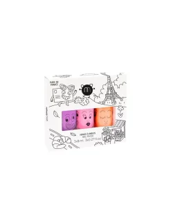 nailmatic KIDS Coffret 3 vernis PARIS néon Outlet