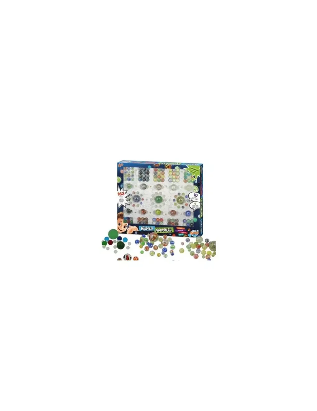 Buki France Coffret de 163 billes - Buki Clearance