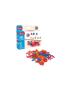 Jeujura Coffret de 50 lettres majuscules, chiffres et signes - Clearance