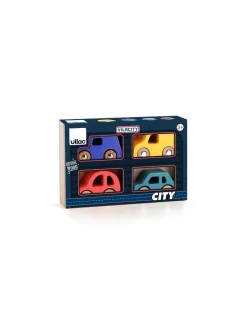 Vilac Coffret de 4 voitures City - Best
