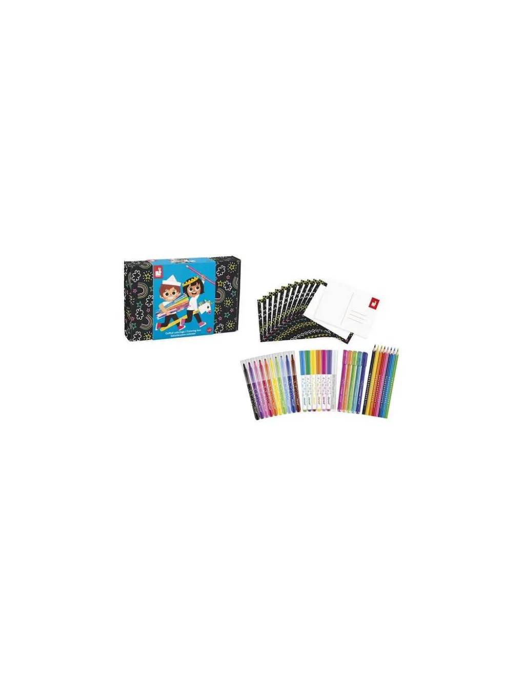 Janod Coffret de coloriage - Outlet