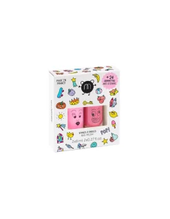 nailmatic KIDS Coffret duo vernis Pop et Nail stickers - Nailmatic Clearance