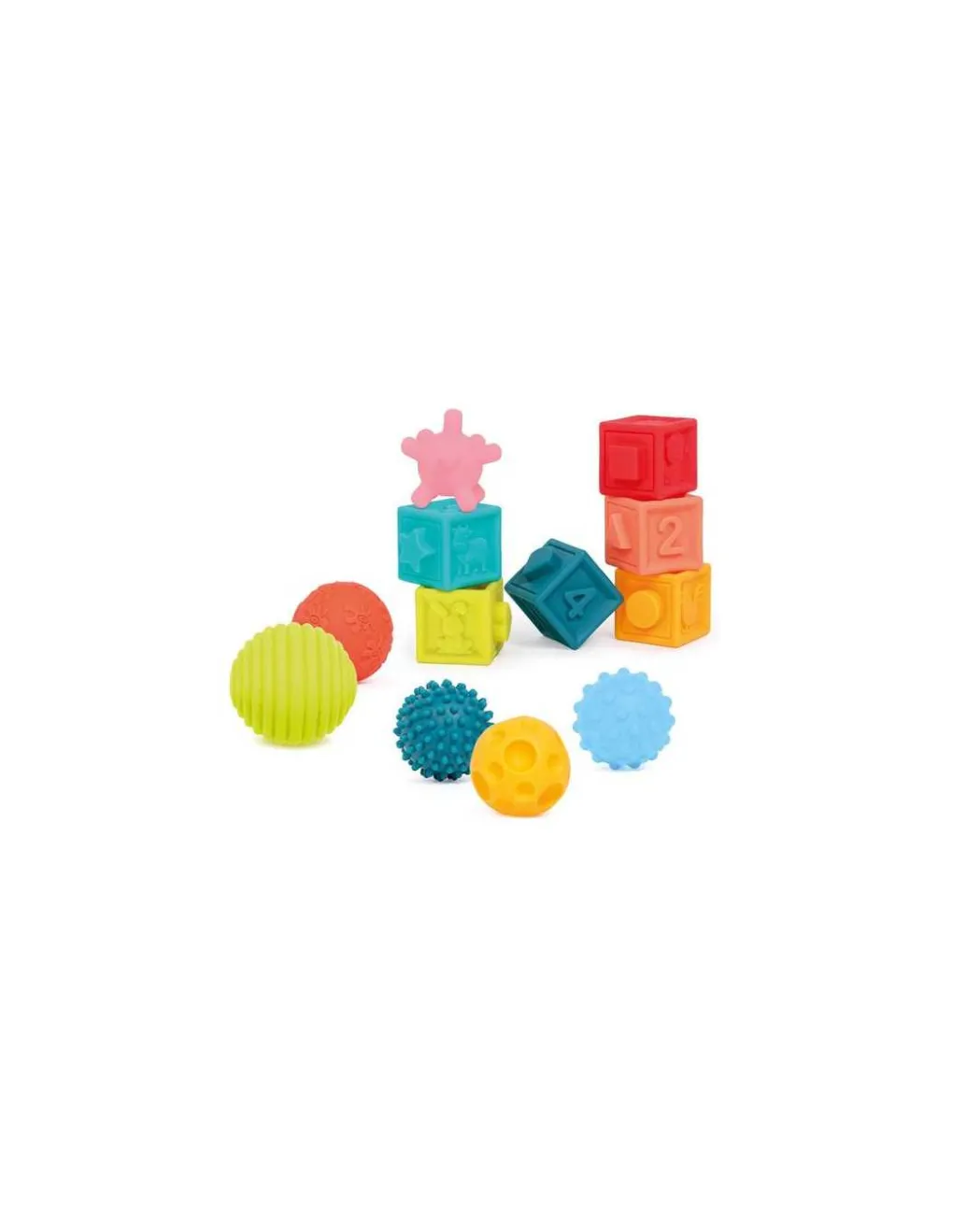 LUDI Coffret d'éveil balles et cubes - Outlet