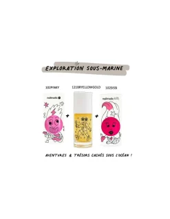 nailmatic KIDS Coffret Exploration sous marine rose - Nailmatic Outlet