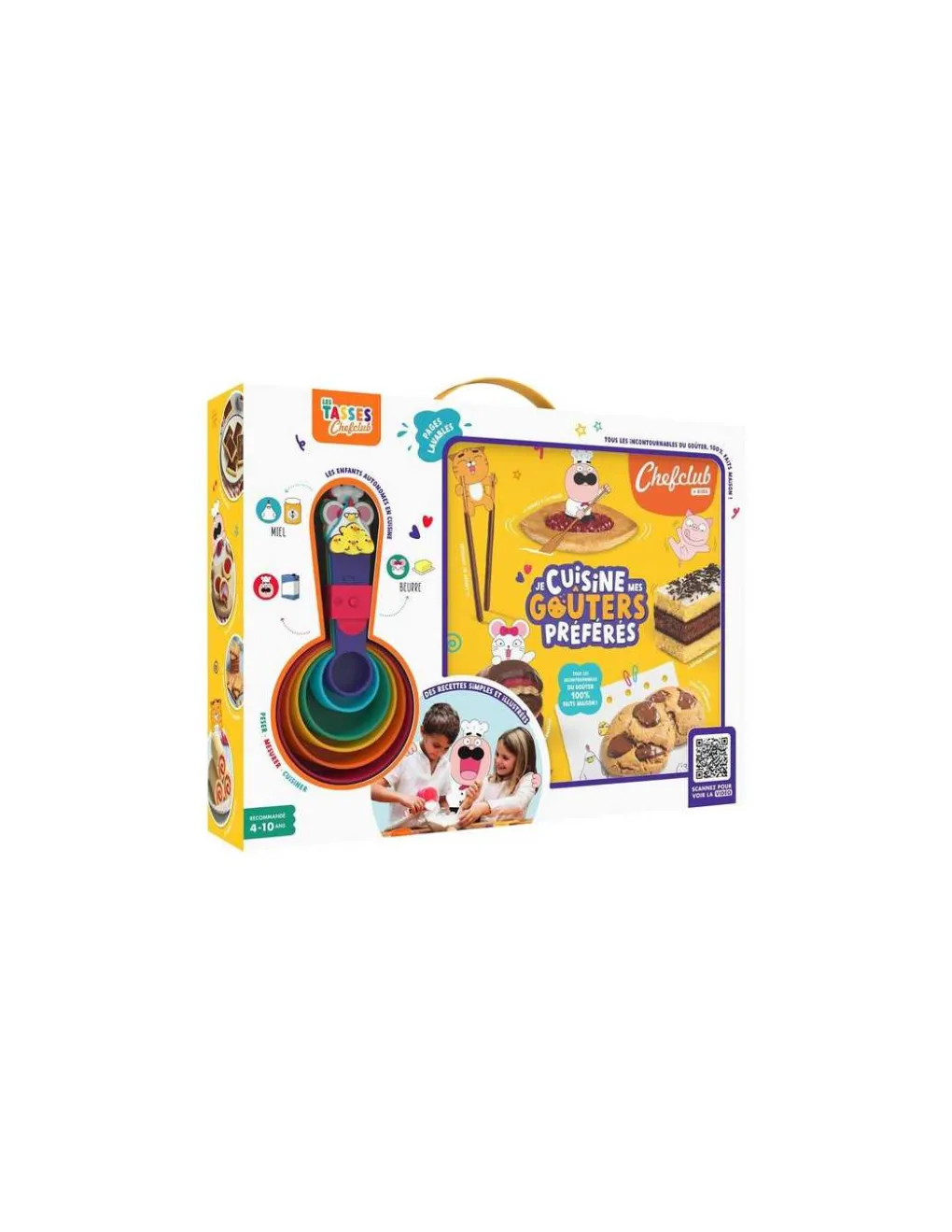 Chefclub kids Coffret Je cuisine mes goûters préférés - Discount