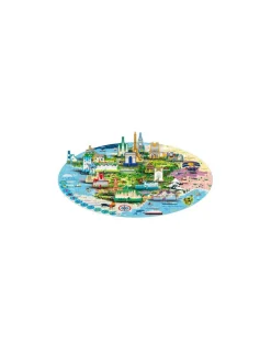 Sassi junior Coffret livre et puzzle La France - Sassi Online