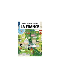 Sassi junior Coffret livre et puzzle La France - Sassi Online