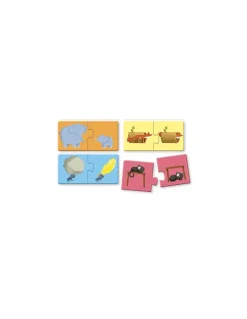 Sassi junior Coffret livre et puzzle Les contraires - Sassi Best