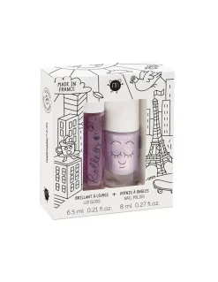 nailmatic KIDS Coffret LOVELY CITY vernis et brillant à lèvres Best