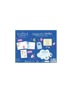 Auzou Coffret Mon carnet secret Licorne - Discount