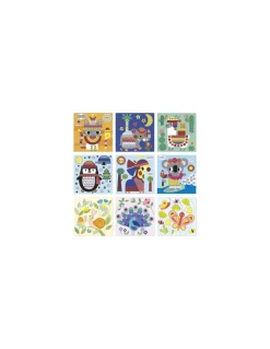 Janod Coffret Multi-activités 9 créations 4 ans - Sale