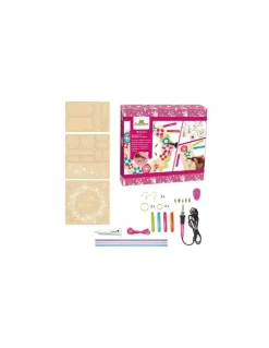 Sycomore Coffret pyrogravure maquette et bijoux - New