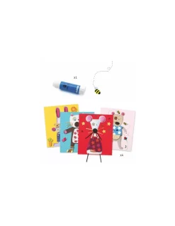 Djeco Collage pour les petits - Sale