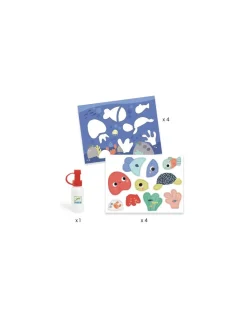 Djeco Collage pour les tout-petits - Discount