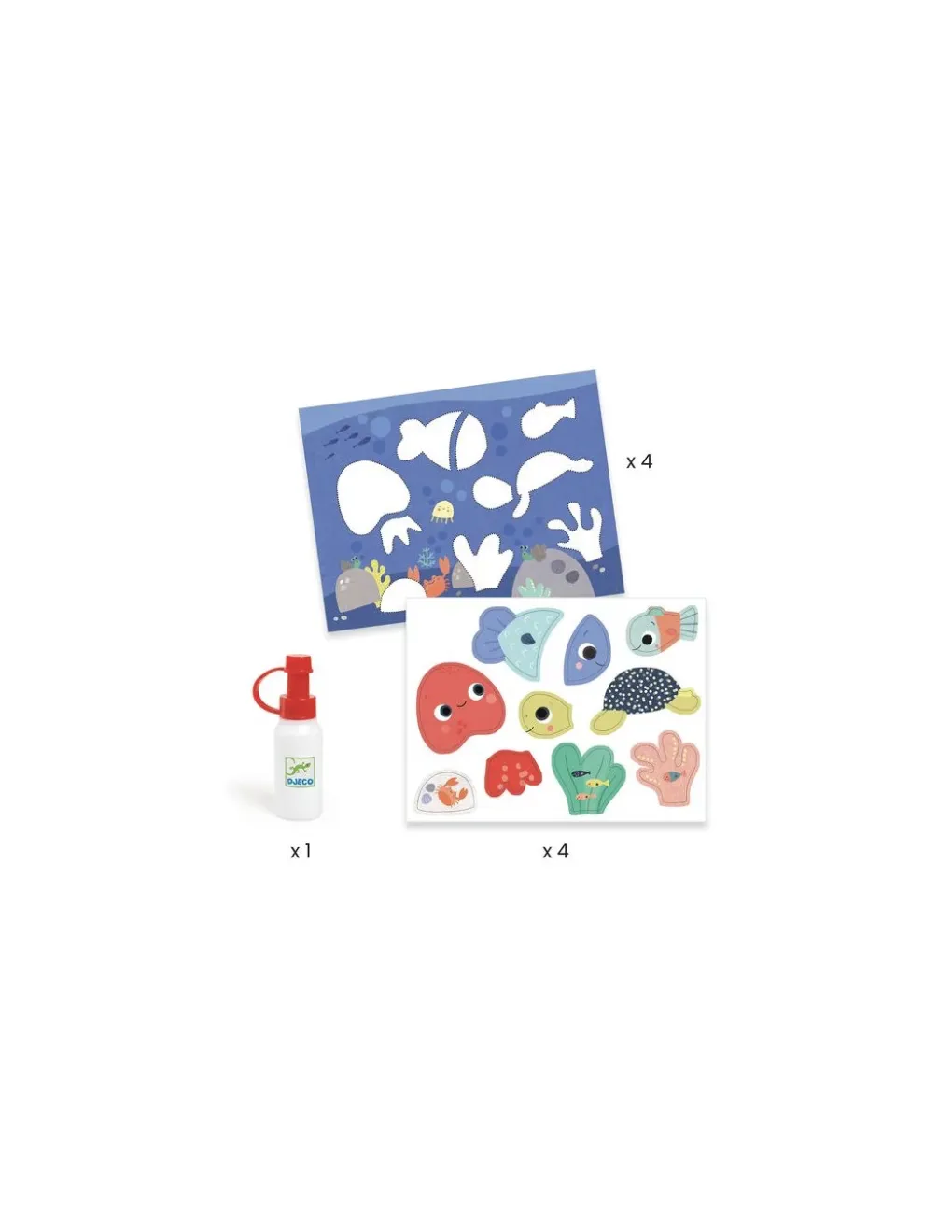 Djeco Collage pour les tout-petits - Discount