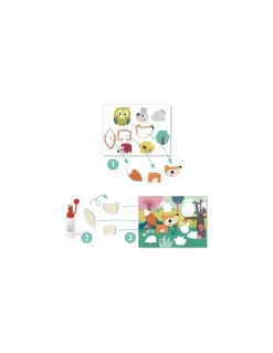Djeco Collage pour les tout-petits - Discount