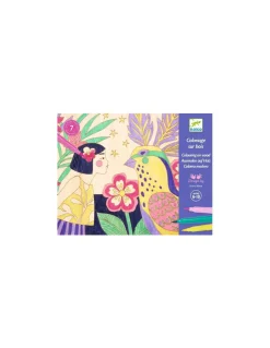 Djeco Coloriage sur bois Sweet girls - New
