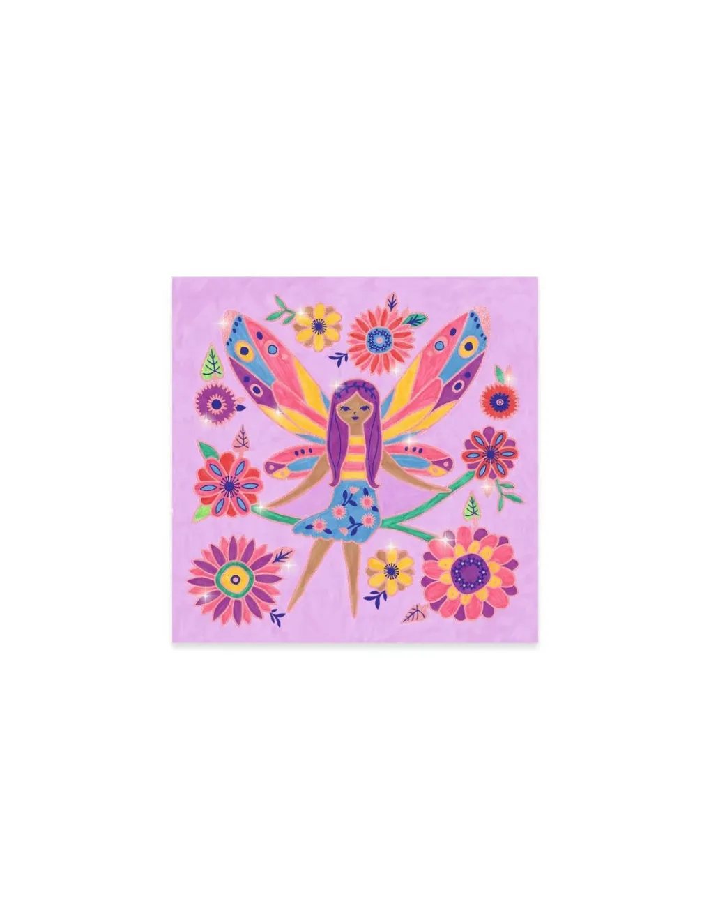 Djeco Coloriages brillants Petites ailes - New