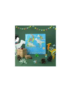 Djeco Colorie assemble et joue DIY Dinosaures - New