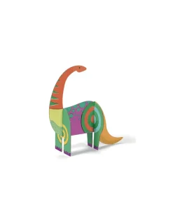 Djeco Colorie assemble et joue DIY Dinosaures - New