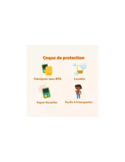 Lunii Coque de protection FLAM Verte - Best