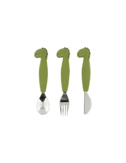 Trixie Couverts en silicone Dinosaure - Sale