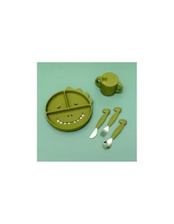 Trixie Couverts en silicone Dinosaure - Sale