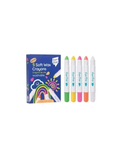 Super Petit Crayons de cire lavables Néon - Hot