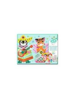 Djeco Créer avec des stickers Brillants - Sale