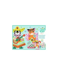 Djeco Créer avec des stickers Brillants - Sale