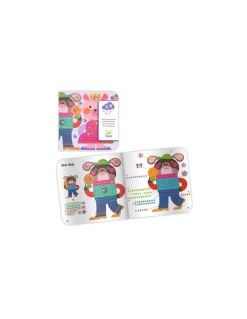 Djeco Créer avec des stickers Eclatants - Outlet