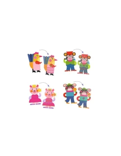 Djeco Créer avec des stickers Eclatants - Outlet