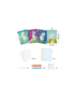 Djeco Créer avec du papier buvard - Clearance