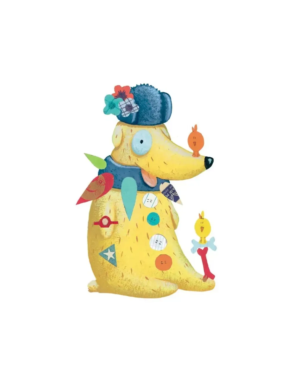 Djeco Créer des animaux avec des stickers - Clearance
