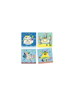 Djeco Créer des animaux marins avec des stickers - Online