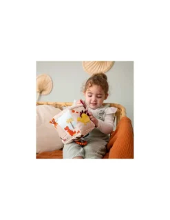 Little Big Friends Cube d'activités en tissu Les Amis Dinos - Discount