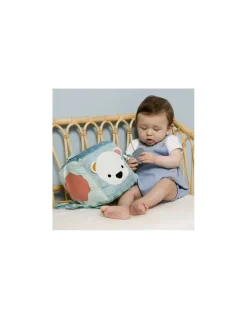Little Big Friends Cube d'activités en tissu Océan - Sale