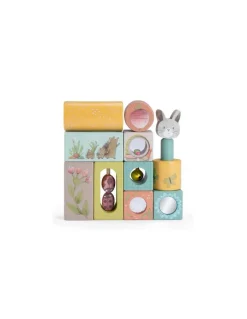 Moulin Roty Cubes d'activités Trois petits lapins - Hot