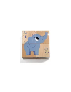 Djeco Cubes en bois Wild & Co - Outlet