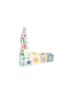 Vilac Cubes gigognes animaux du monde Sarah Betz - Clearance