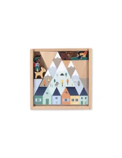 Janod Cubes La Vallée Blanche Cross Roads - Sale