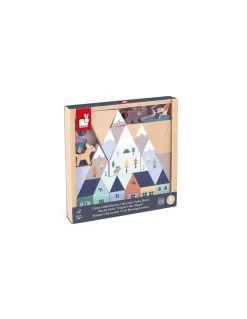 Janod Cubes La Vallée Blanche Cross Roads - Sale