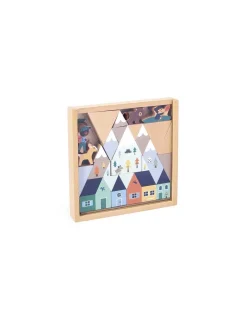 Janod Cubes La Vallée Blanche Cross Roads - Sale