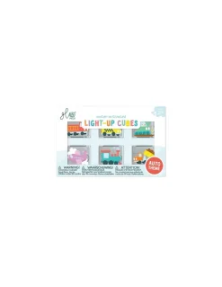 Glo Pals Cubes lumineux Véhicules - Hot